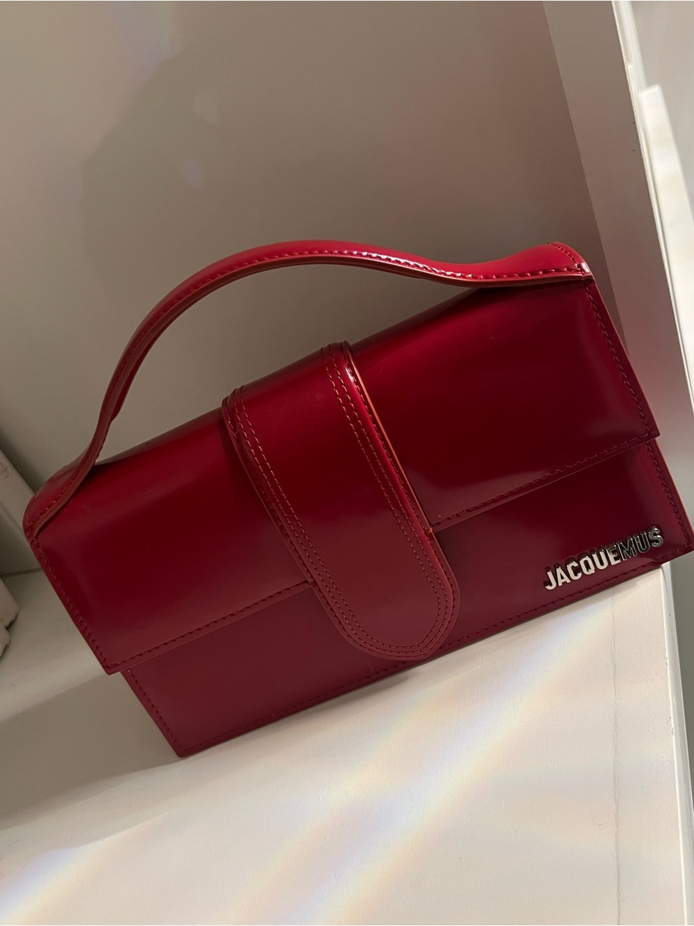 Jacquemus- The Large Bambino- Red